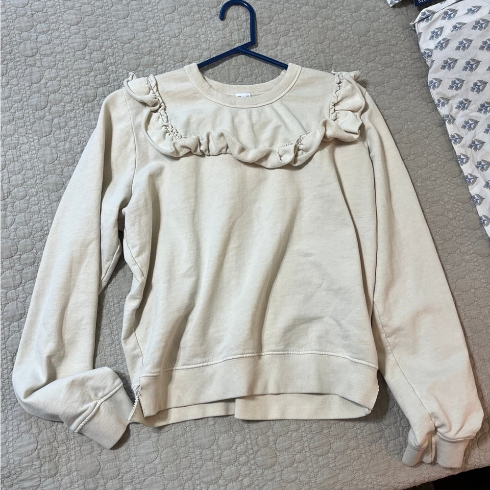 Clare v. Ruffle pullover